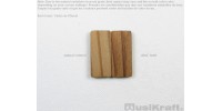 Western red cedar wood inserts (set)